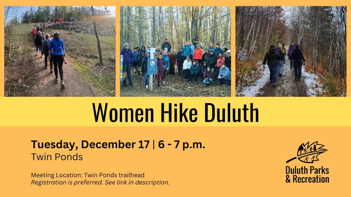 December Women Hike Duluth