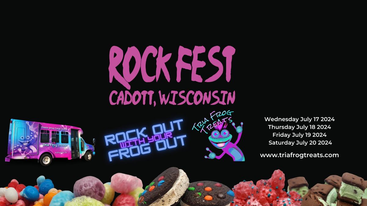 Tria Frog Treats @ Rock Fest (Cadott, WI)