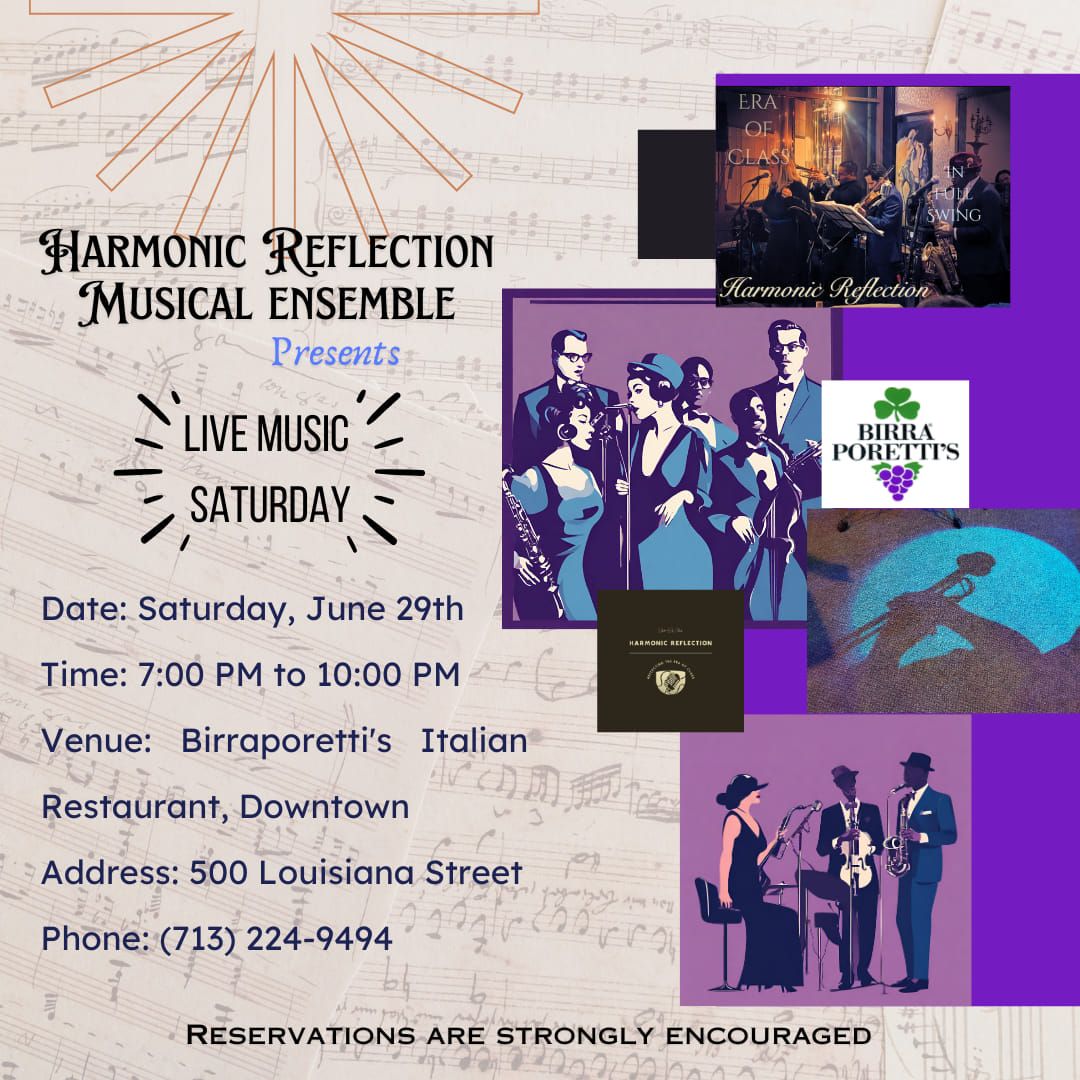 Live Music by Harmonic Reflection