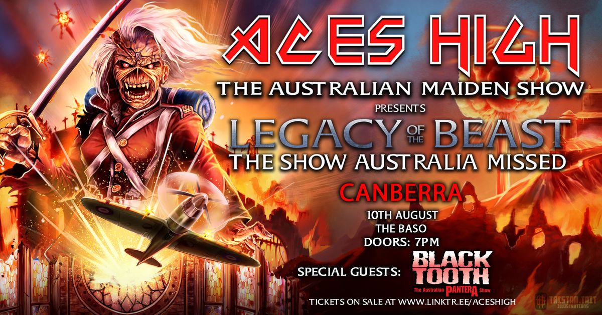 Aces High Presents "Legacy Of The Beast" - Canberra