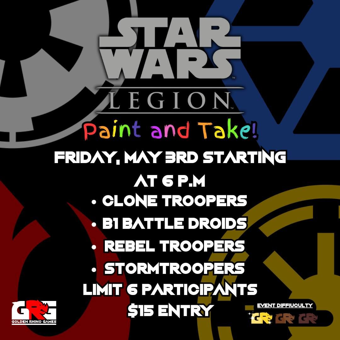 Star Wars Month Paint & Take