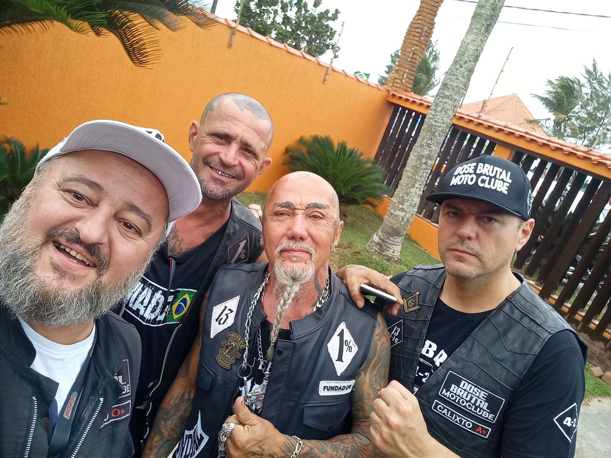 ENCONTRO DE VETERANOS DO MOTOCICLISMO NO DOSE BRUTAL MC BRASIL. 