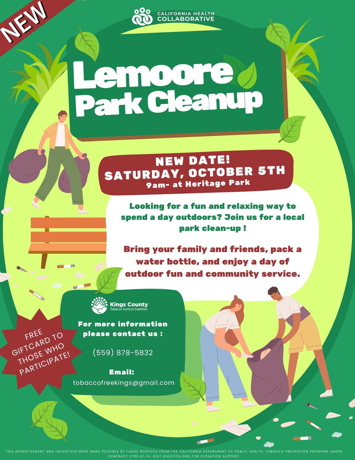 Lemoore Park Cleanup