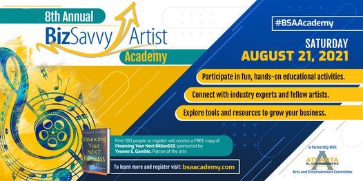 8th Annual Biz Savvy Artist Academy