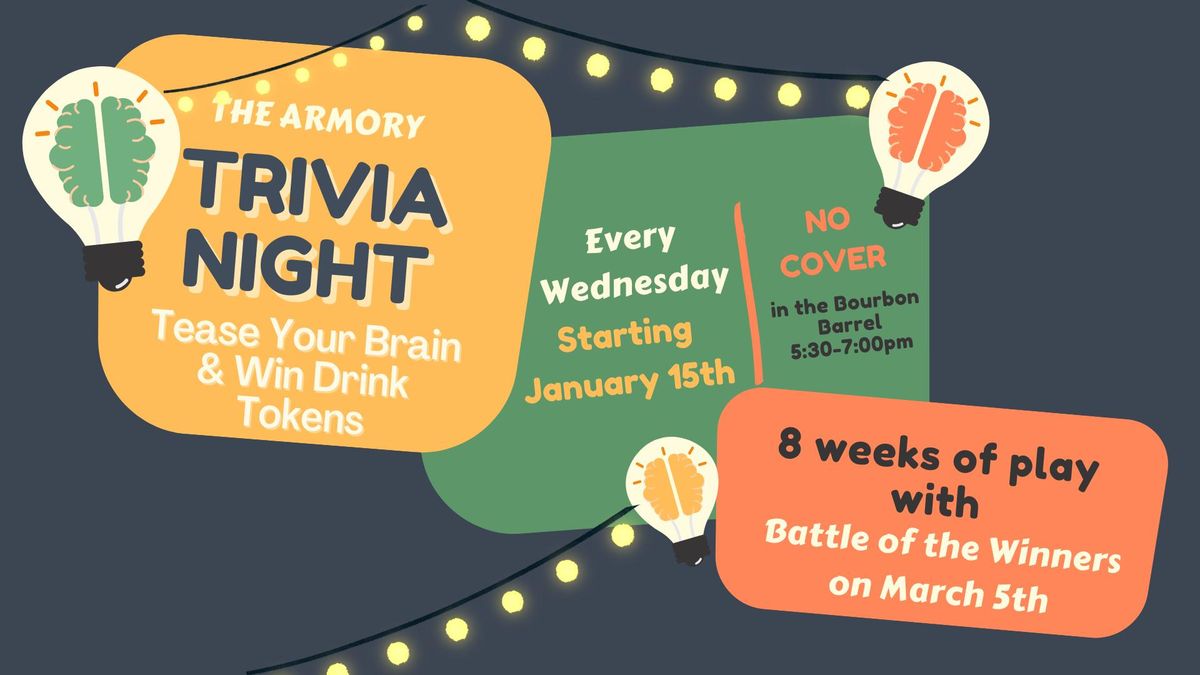 Trivia @ The Armory