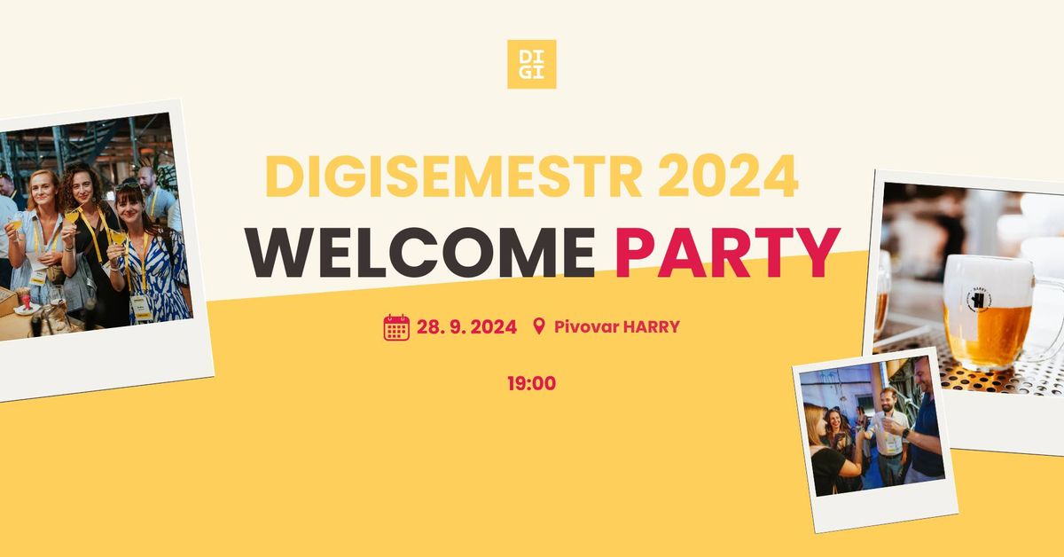 Digisemestr 2024  | welcome party 