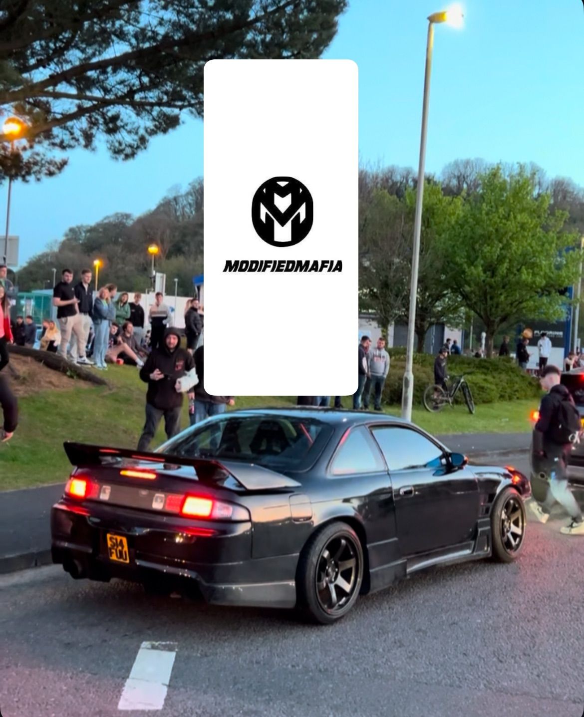 Modified mafia Spring car meet \u2600\ufe0f