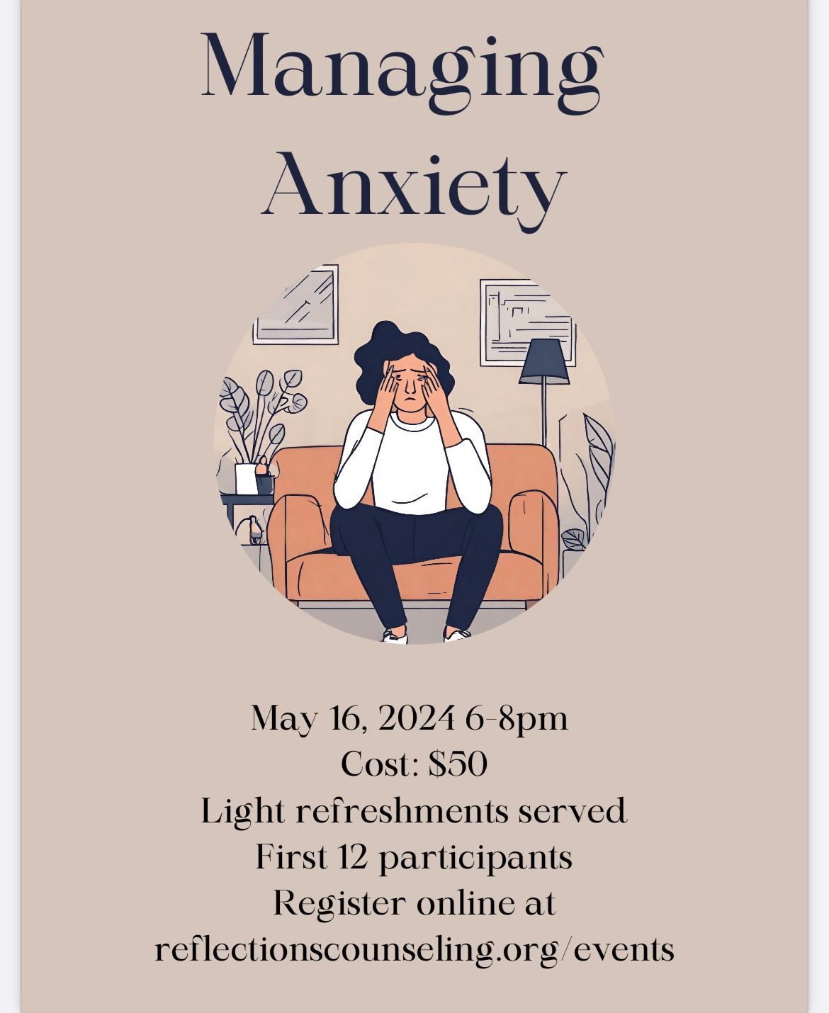 Managing anxiety workshop