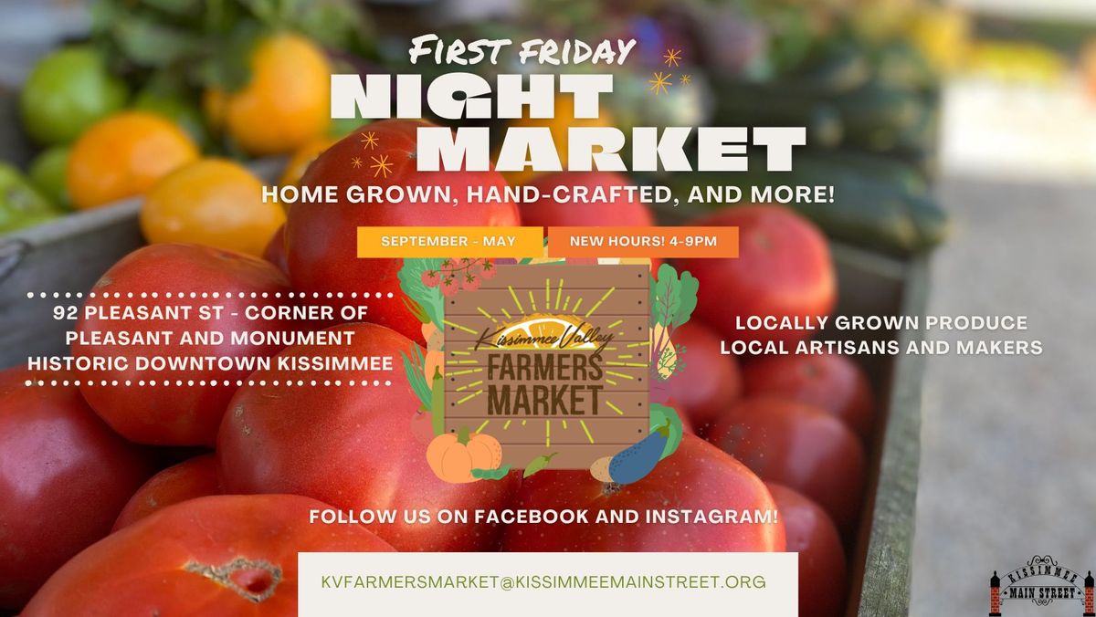 KVFM First Friday Night Market