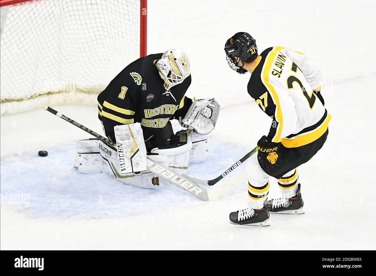 Colorado College Tigers at Western Michigan Broncos Mens Hockey