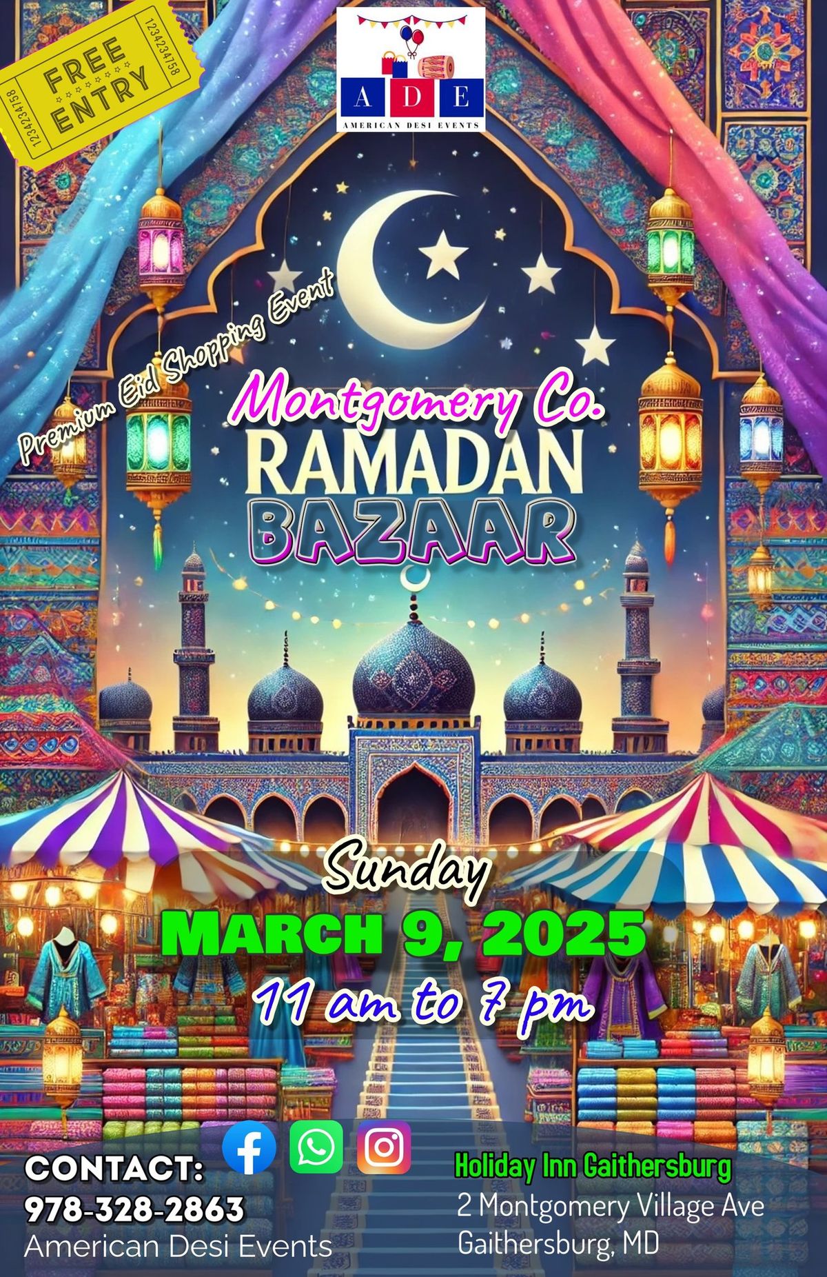 Montgomery Co. Ramadan Bazaar