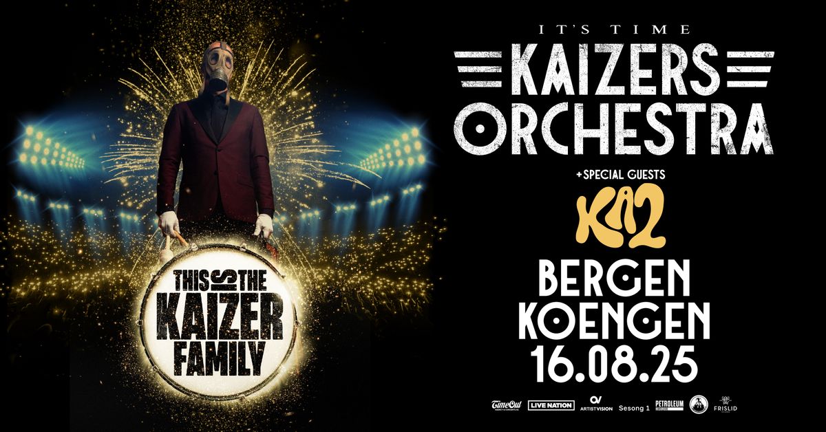 Kaizers Orchestra \/\/ Bergenhus Festning - Koengen