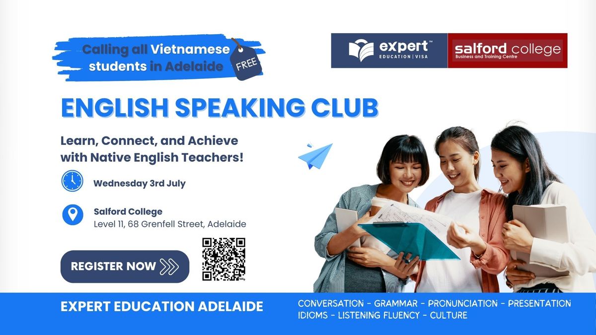 FREE ENGLISH SPEAKING CLUB - Joy, Fun and Learn\ud83d\udd25