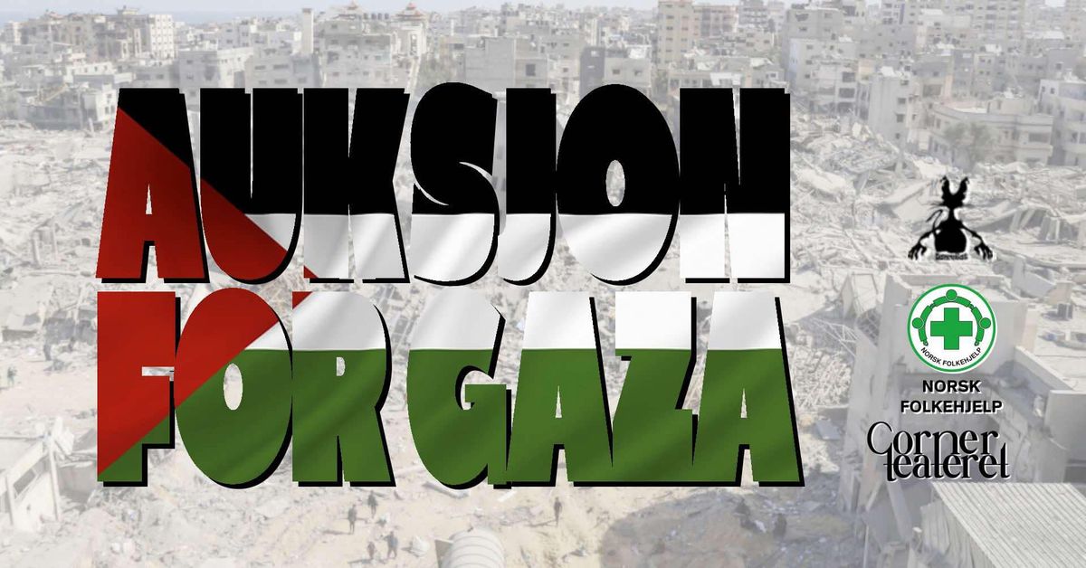 Kunstauksjon for Gaza