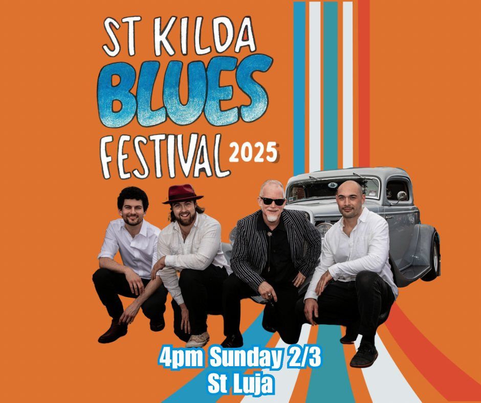 Gittin Wayward at St Kilda Blues Festival