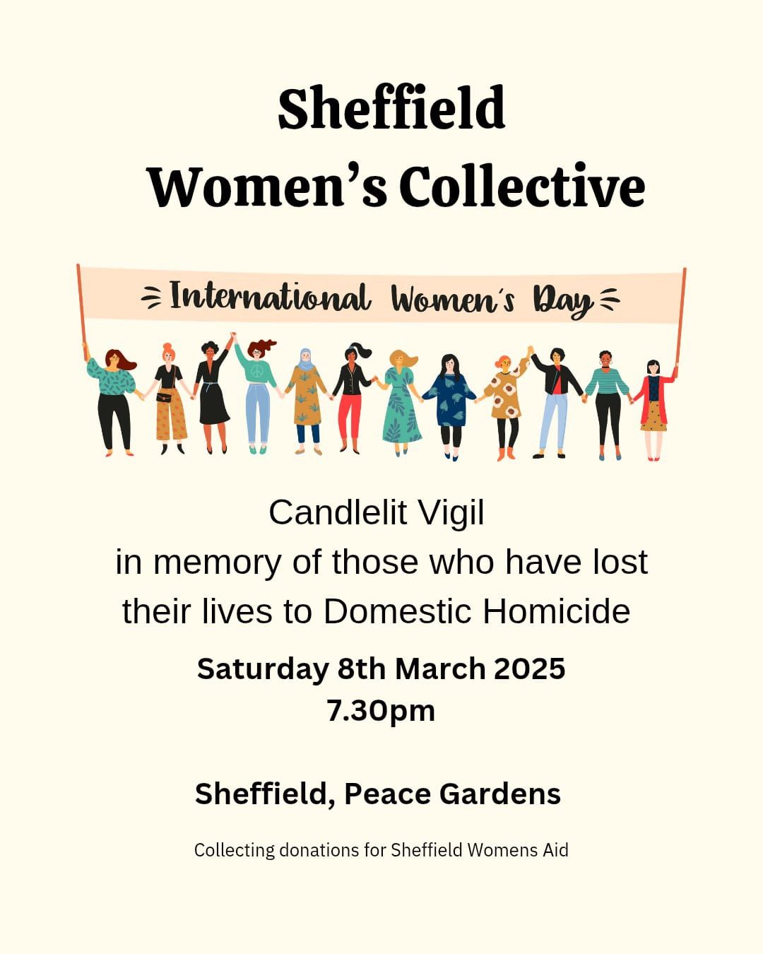 International Women\u2019s Day Vigil (Sheffield Women\u2019s Collective)