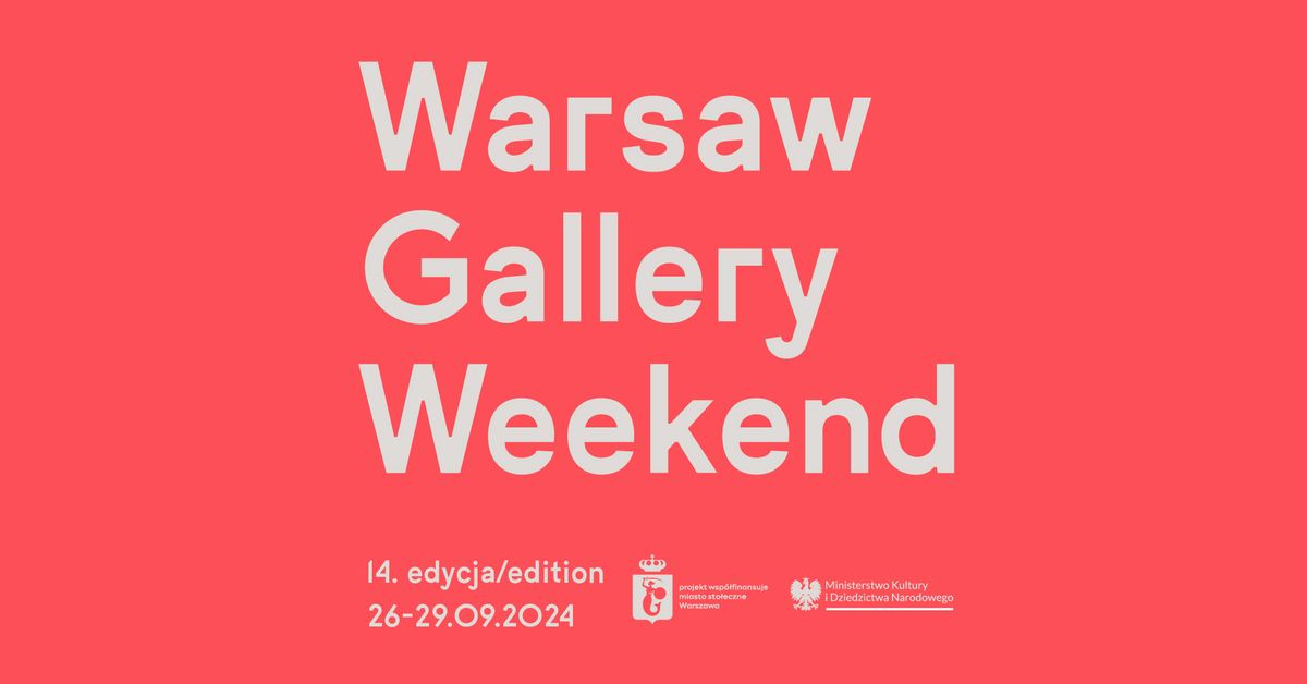 Warsaw Gallery Weekend 2024