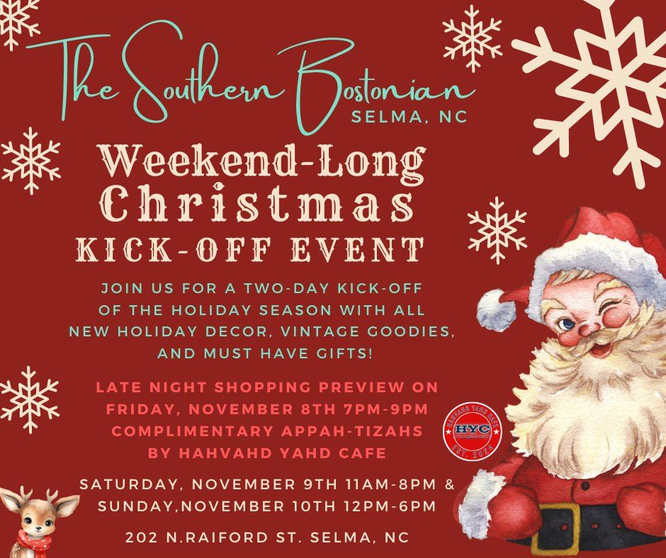 The Southern Bostonian Christmas Kick-Off Event