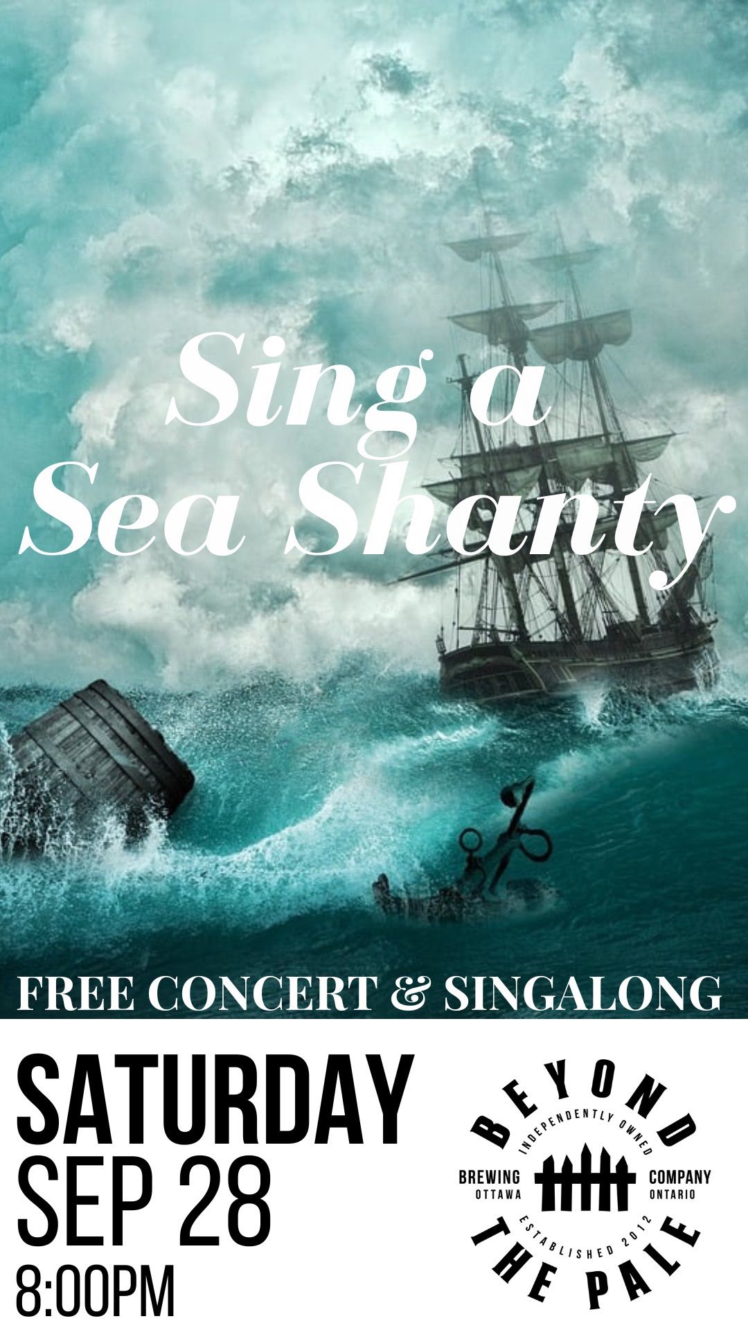 Sing a Sea Shanty at BTP - September 2024