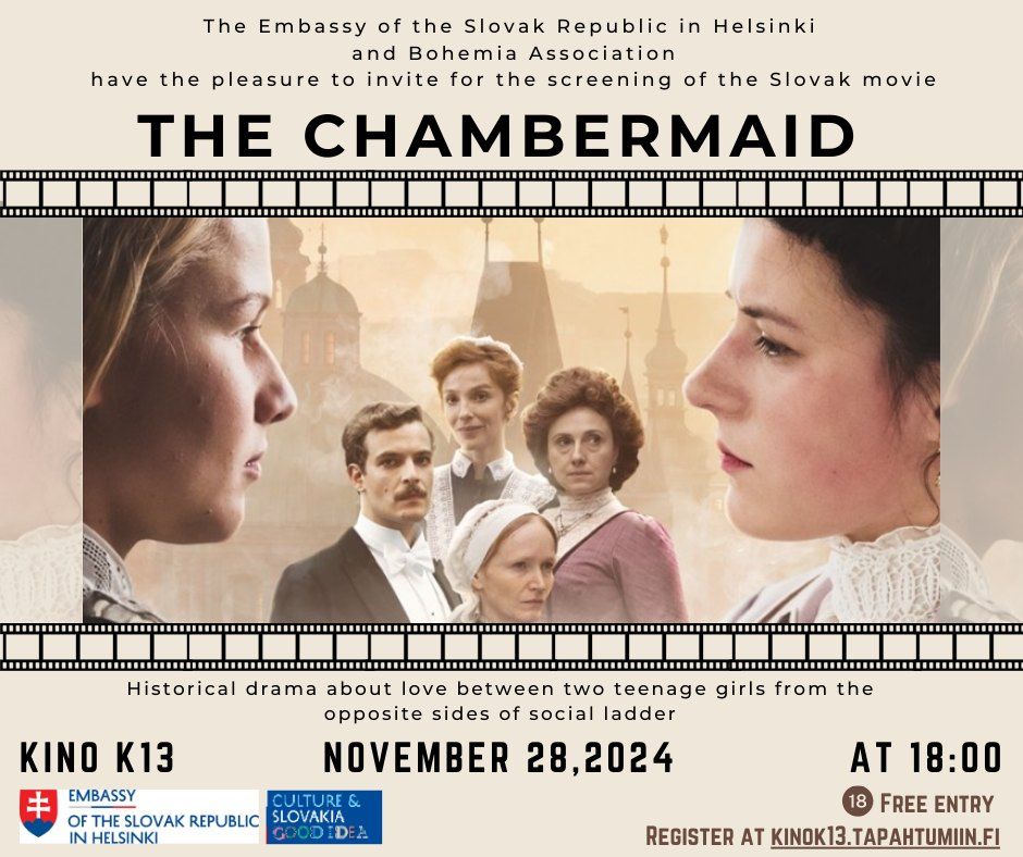 Screening of the Slovak Movie "SL\u00da\u017dKA" (The Chambermaid)