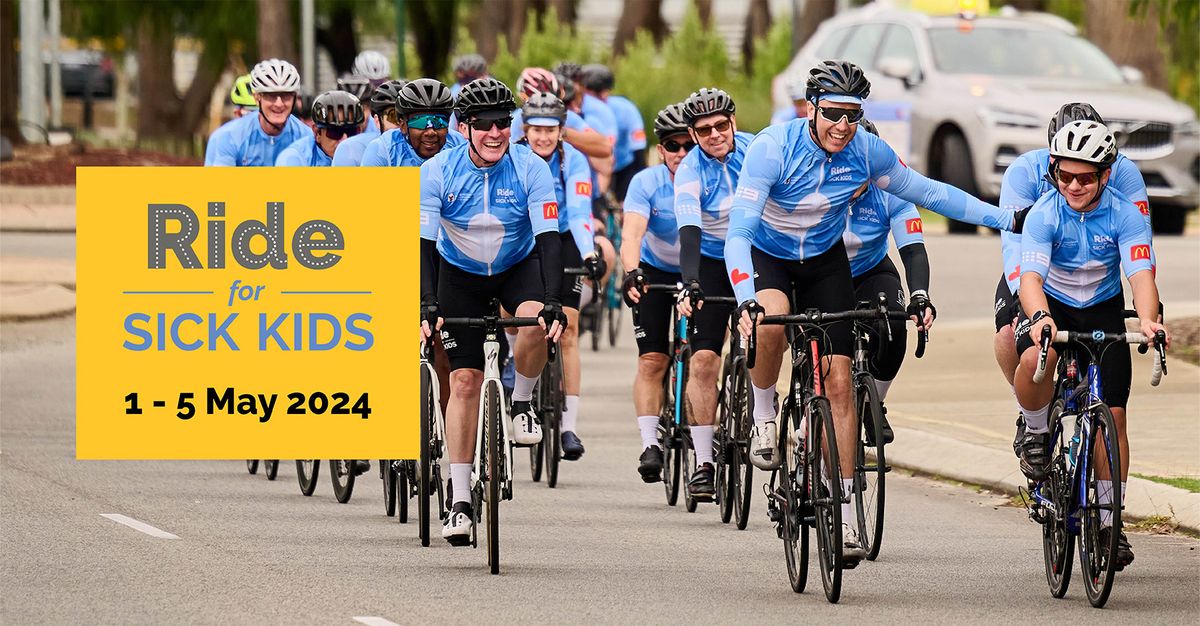 Ride For Sick Kids WA 2024