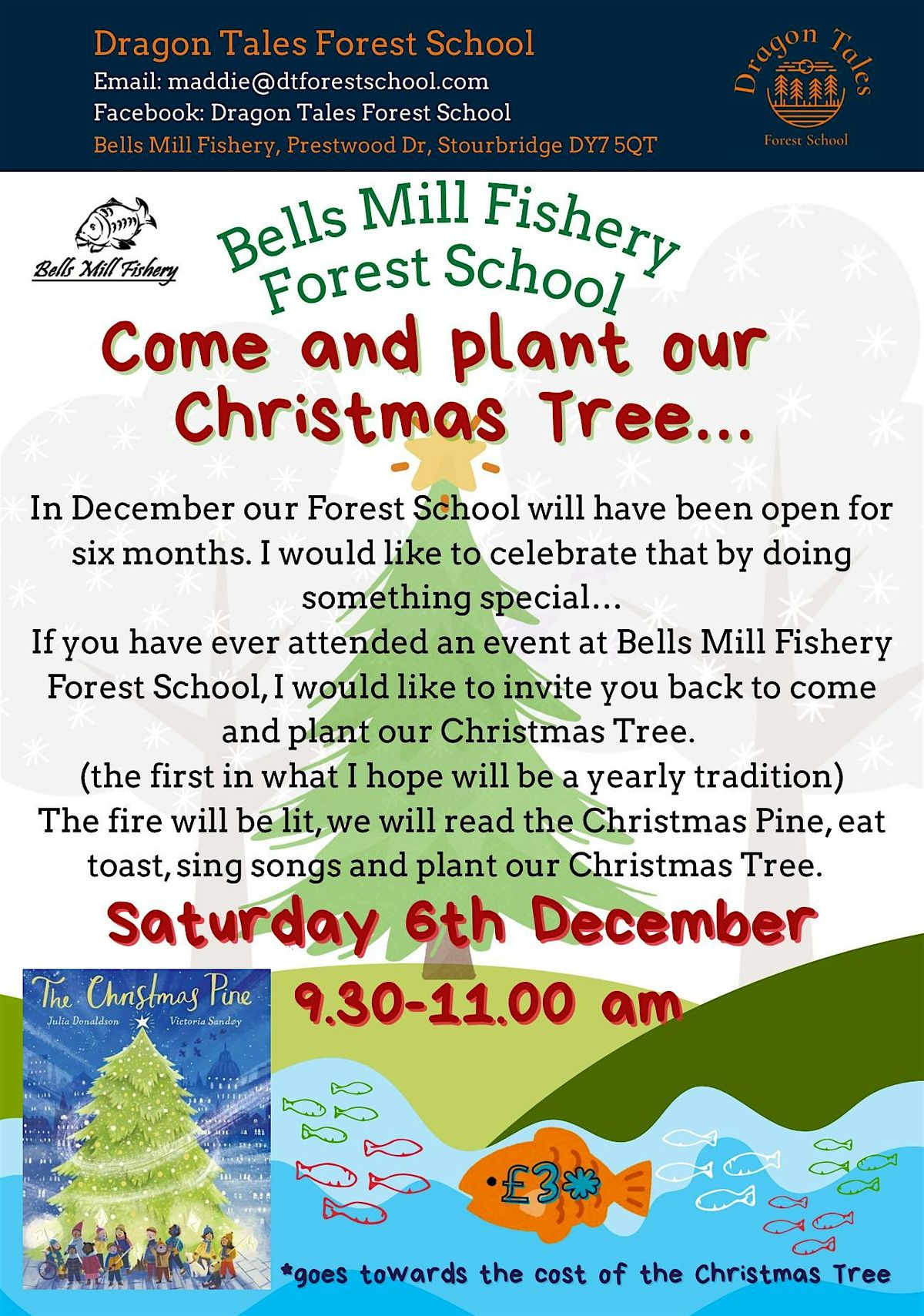 Come and plant our Christmas Tree