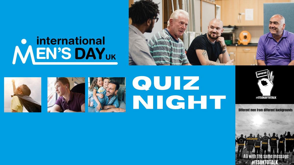 Charity Quiz Night - International Men's Day UK 2024