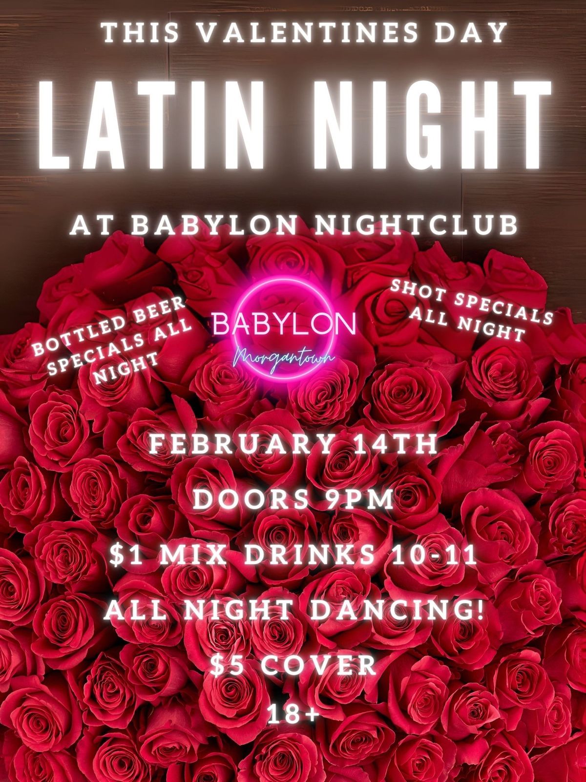 Valentine\u2019s Day Latin Night 