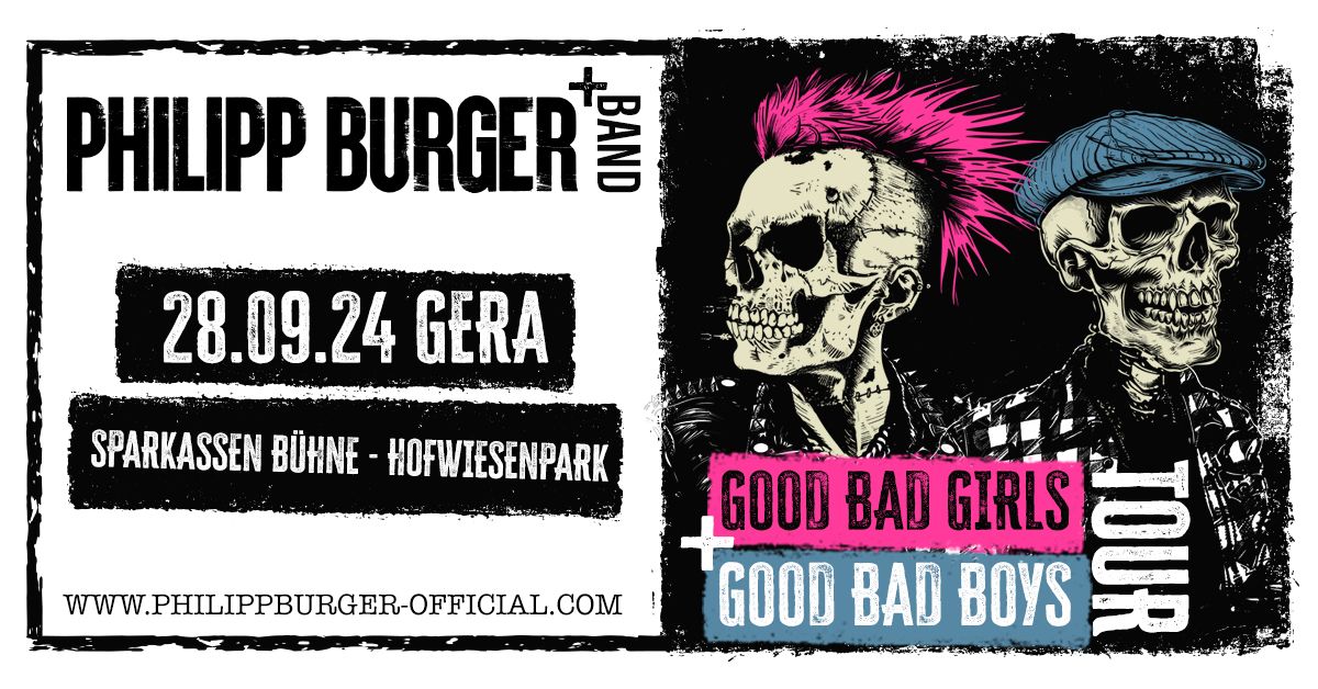 PHILIPP BURGER & Band - 28.09.24 - GERA