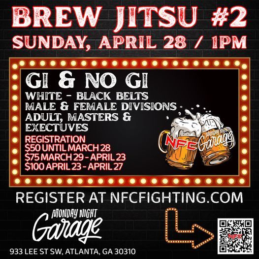 NFC Brew Jitsu at Monday Night Brewing Garage