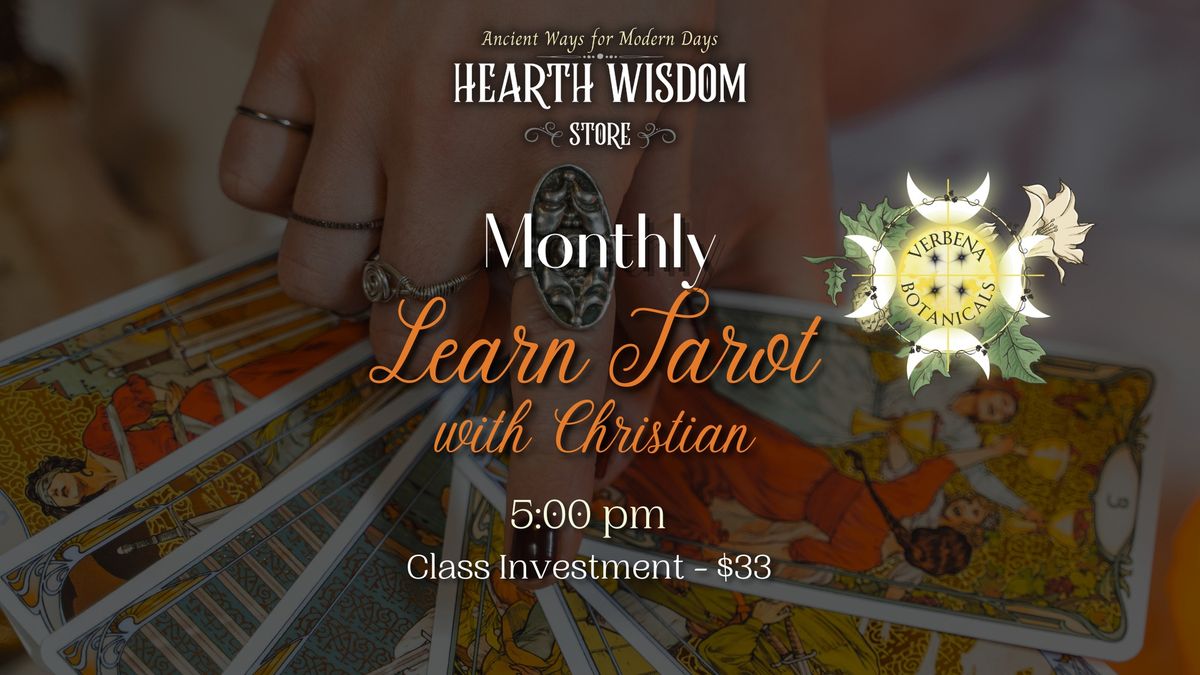 Monthly Tarot Class