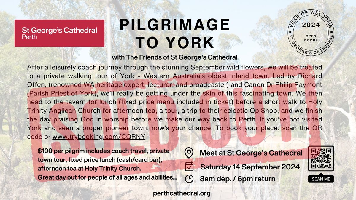 Pilgrimage to York with The Friends of St George's Cathedral