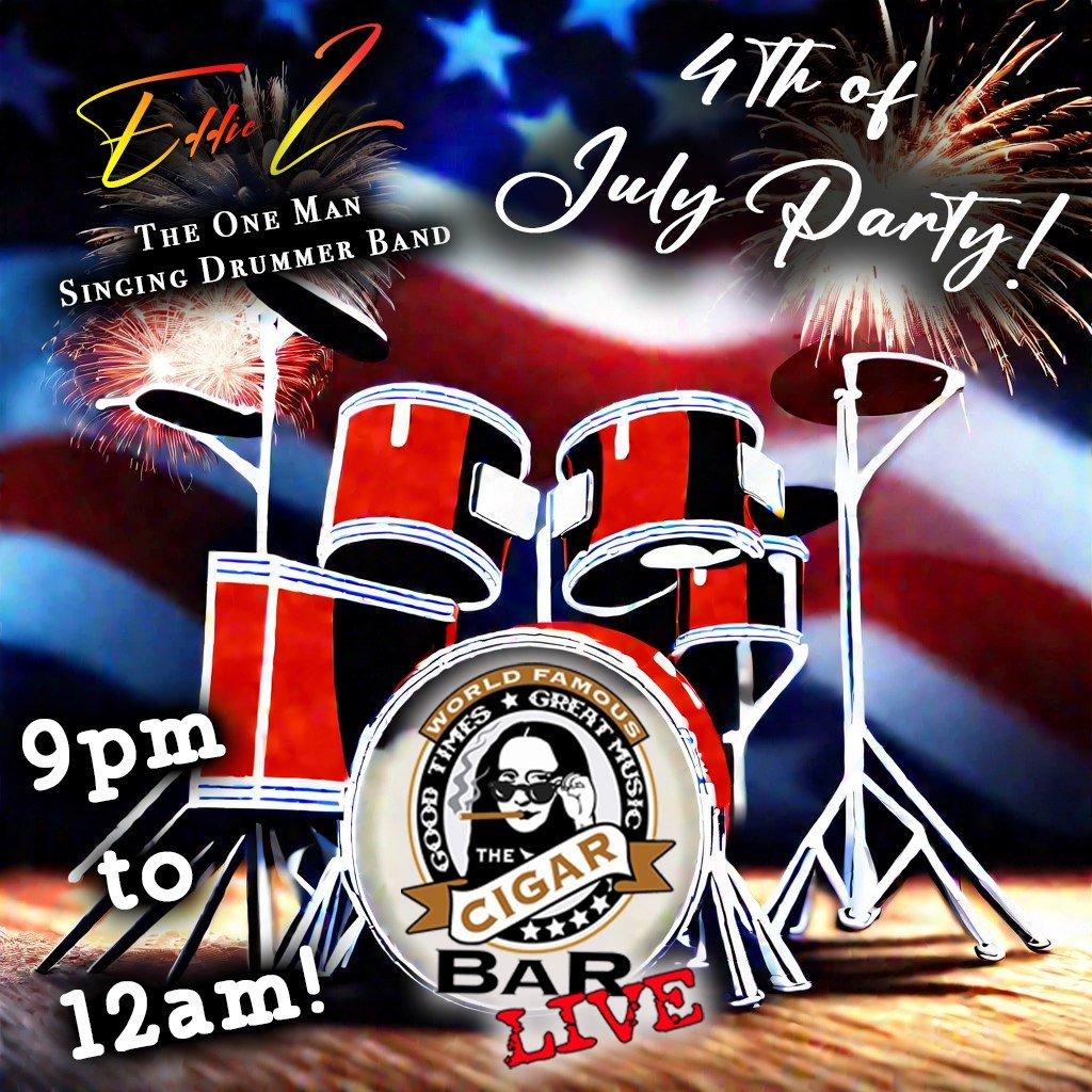"Smokin' in the USA!" 4th of July Party! @ Cigar Bar Live - 9pm to 12am!