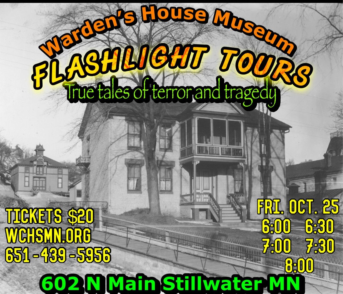 Flashlight Tours at the Warden's House Museum