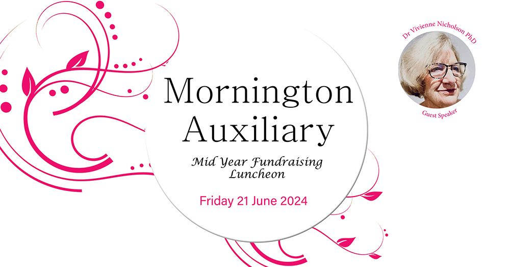 Mornington Auxiliary Mid Year Fundraising Luncheon