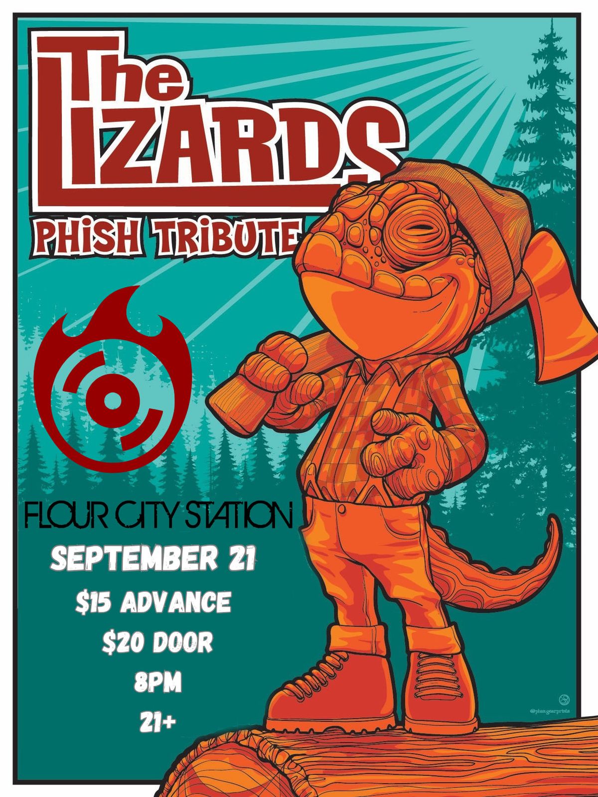 THE LIZARDS (Phish Tribute) @ Flour City Station 