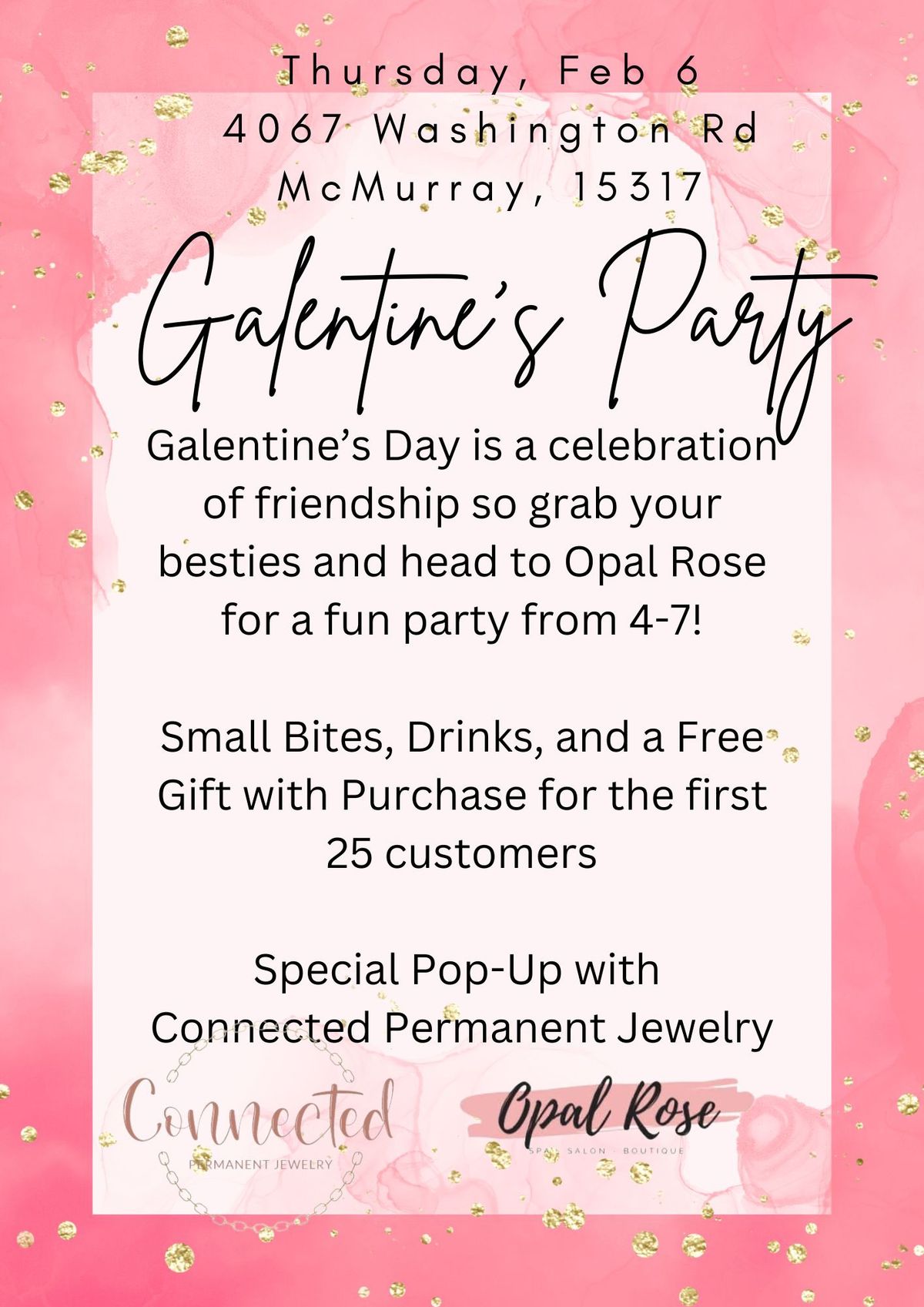 Galentine\u2019s Party at Opal Rose 