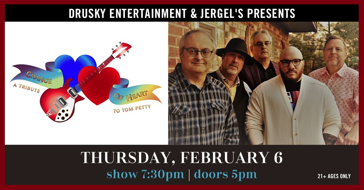 Change of Heart - Tom Petty Tribute Band at Jergels