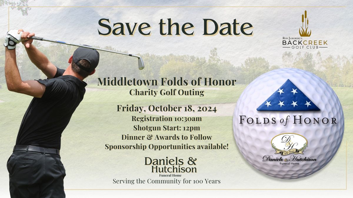 Middletown Folds of Honor Golf Outing