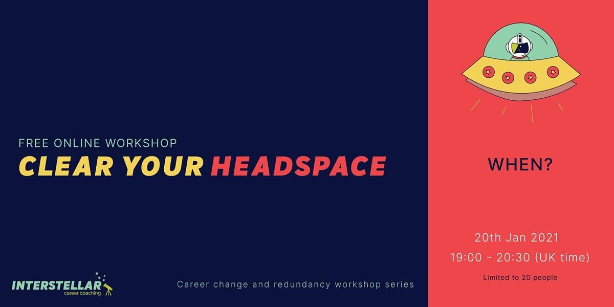 Free Online Workshop Clear Your Headspace Tower Of London 20 January 2021