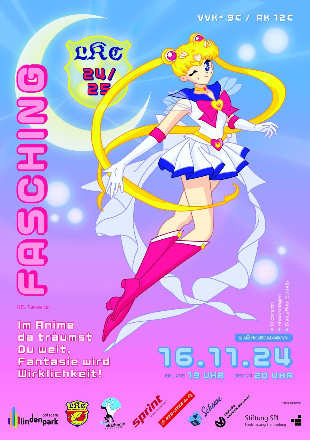 LKC Fasching - Im Anime da tr\u00e4umst Du weit, Fantasie wird Wirklichkeit