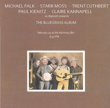 Bigtooth Performs the Bluegrass Album Vol 1