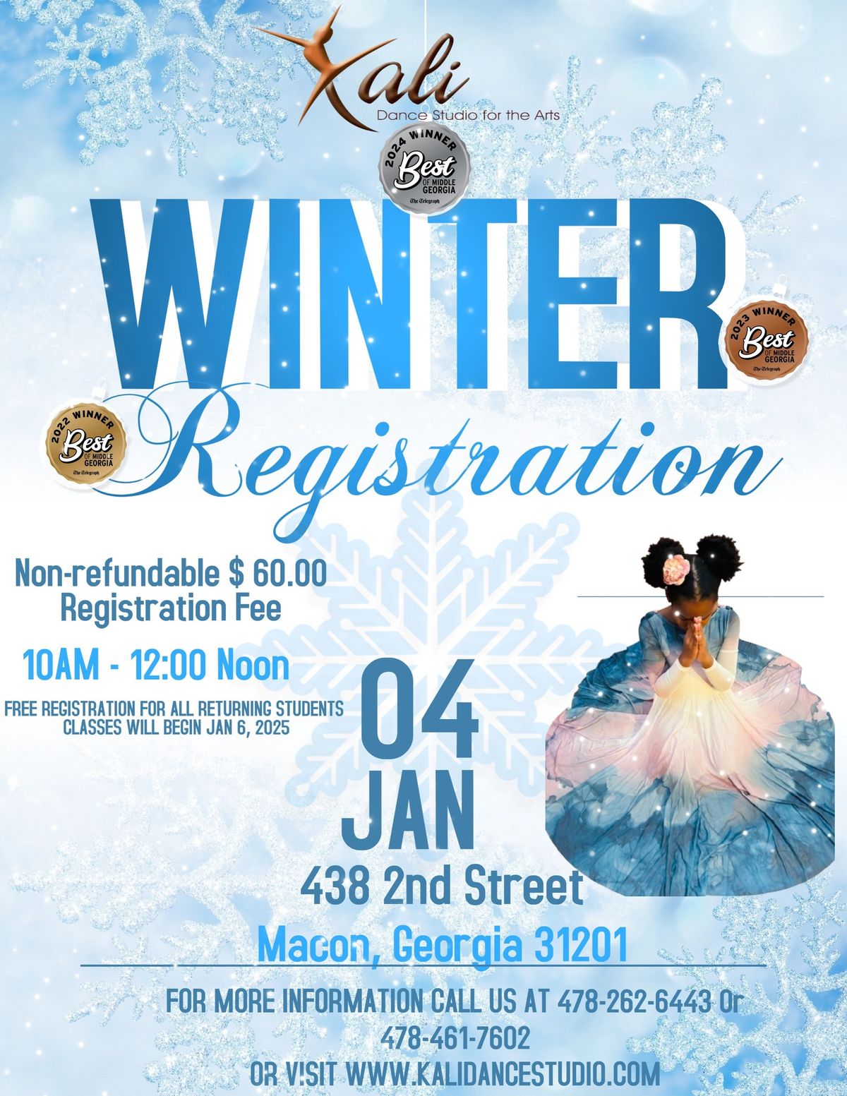 Winter Registration