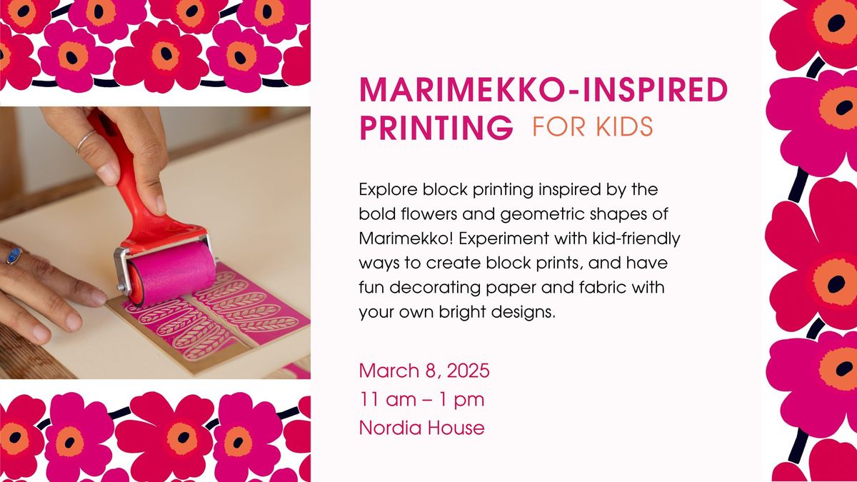 Marimekko-Inspired Printing for Kids