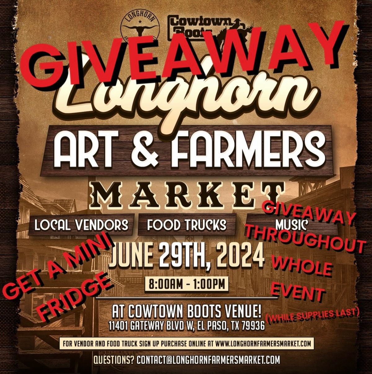 Longhorn Art & Farmers Market 