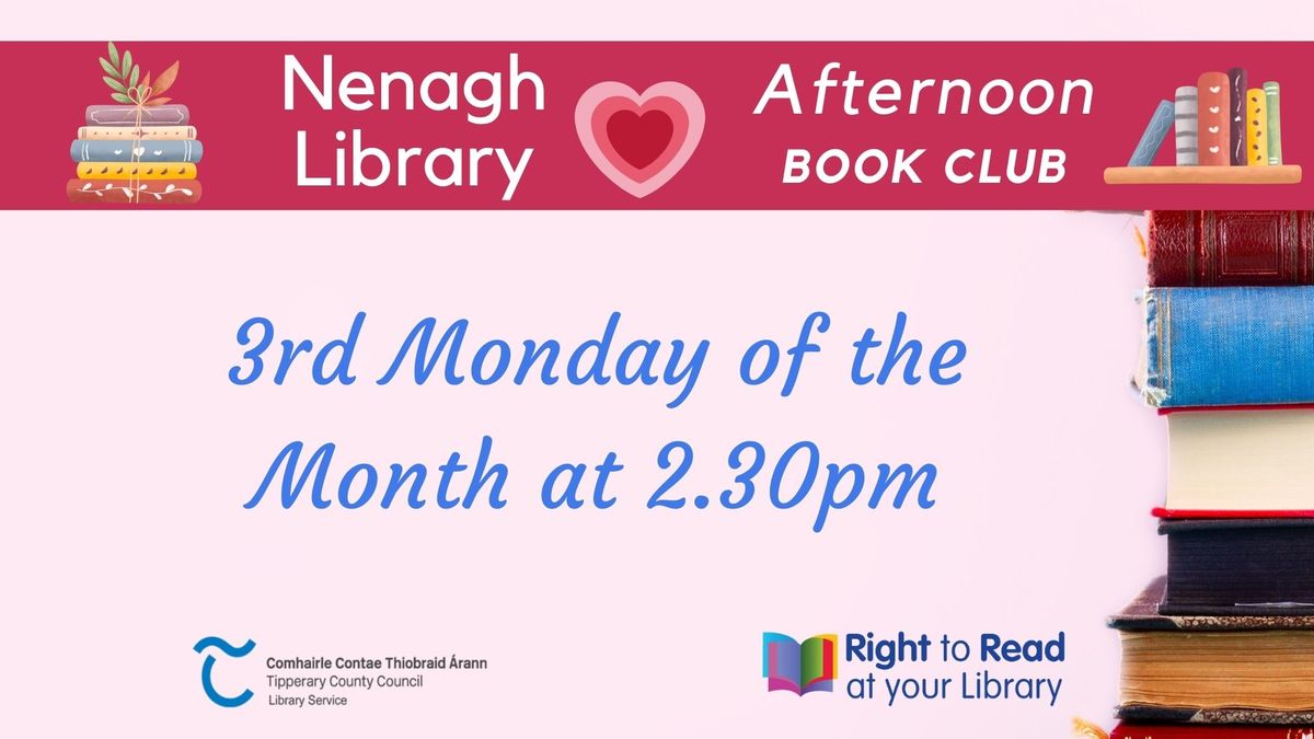 Afternoon Book Club in Nenagh Library