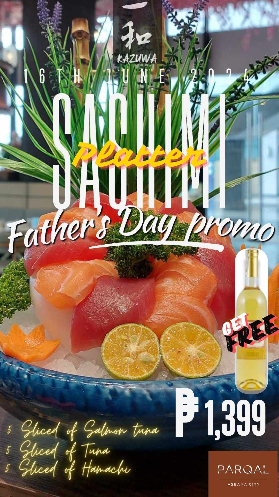 Father's Day Special at Sushi Restaurant