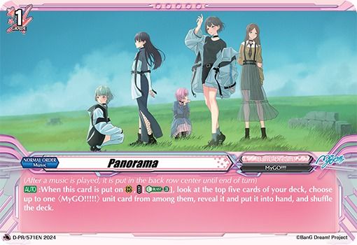 Cardfight: Vanguard  MyGO!!!!! Panorama Cup