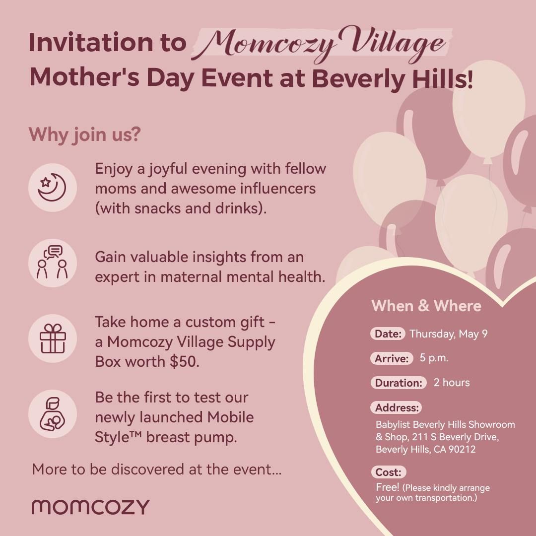 Momcozy Village Event in Beverly Hills