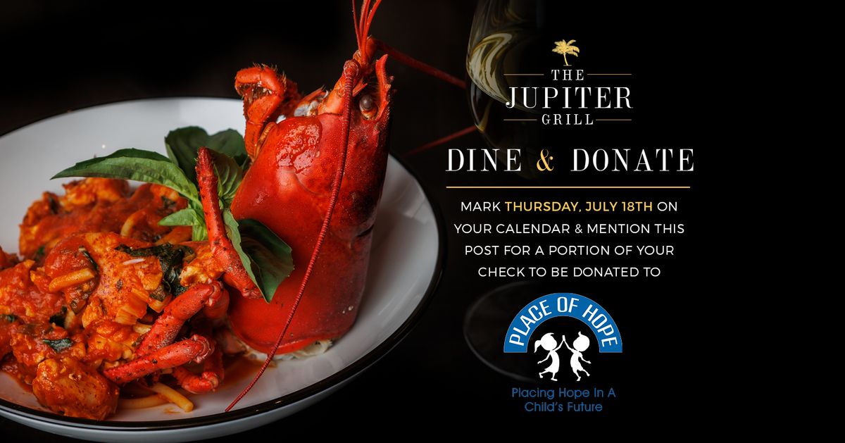Dine & Donate for Place of Hope!